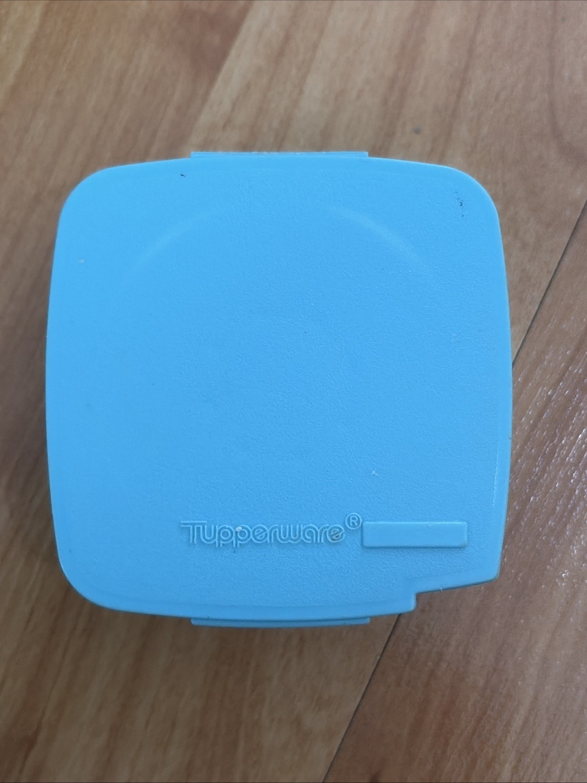 Tupperware label stickers in original dispenser light blue Incl stickers VTG