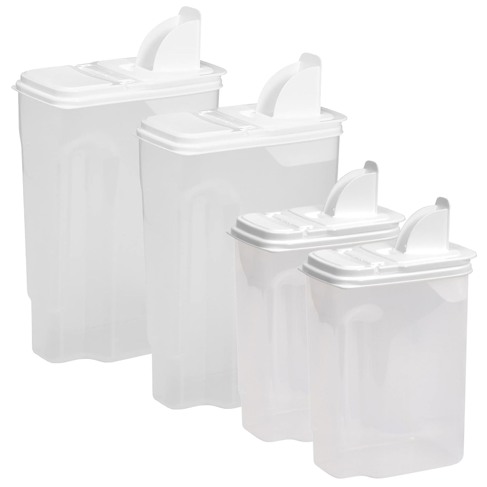 Bag In All Purpose Food 4 Piece Dispenser Set – Includes 2 x 8 Quart and 2 x …