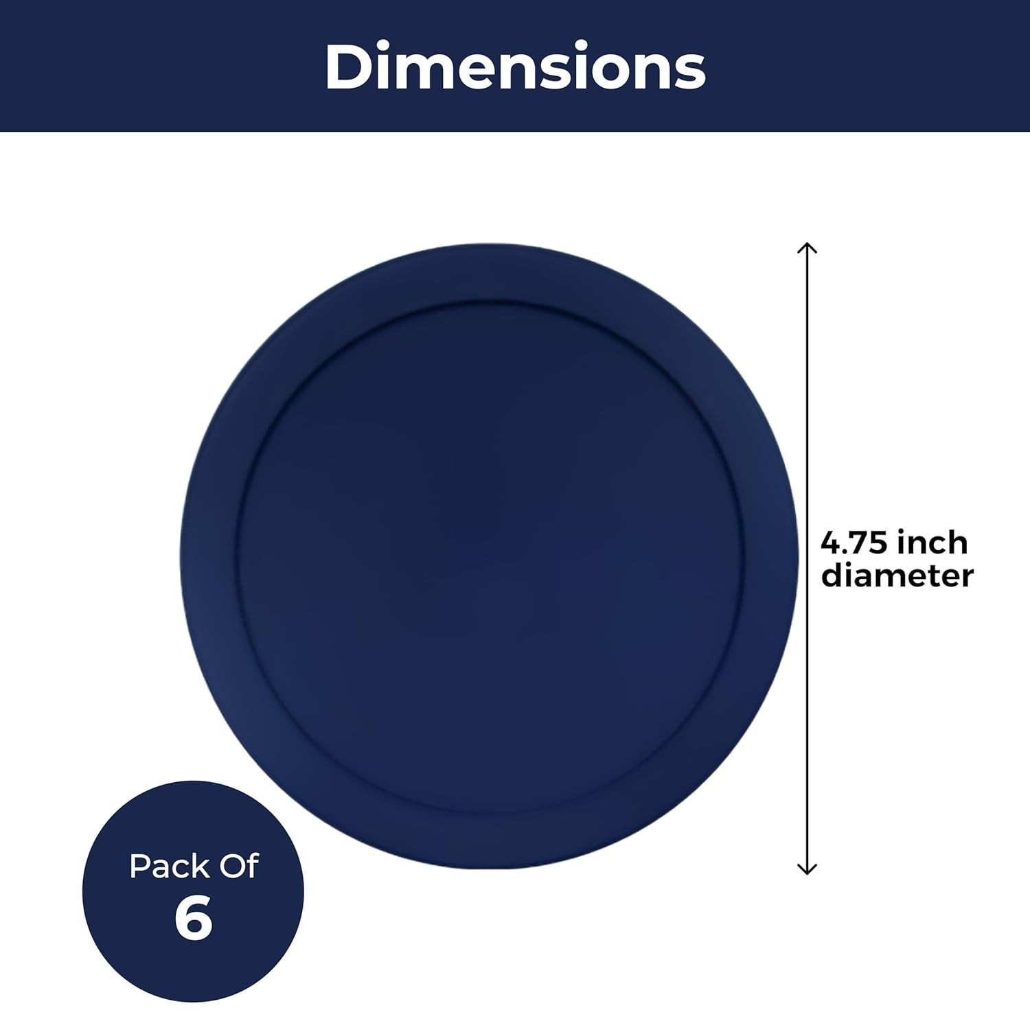 Replacement Lids Compatible With Glass Containers Durable Leakproof Lids