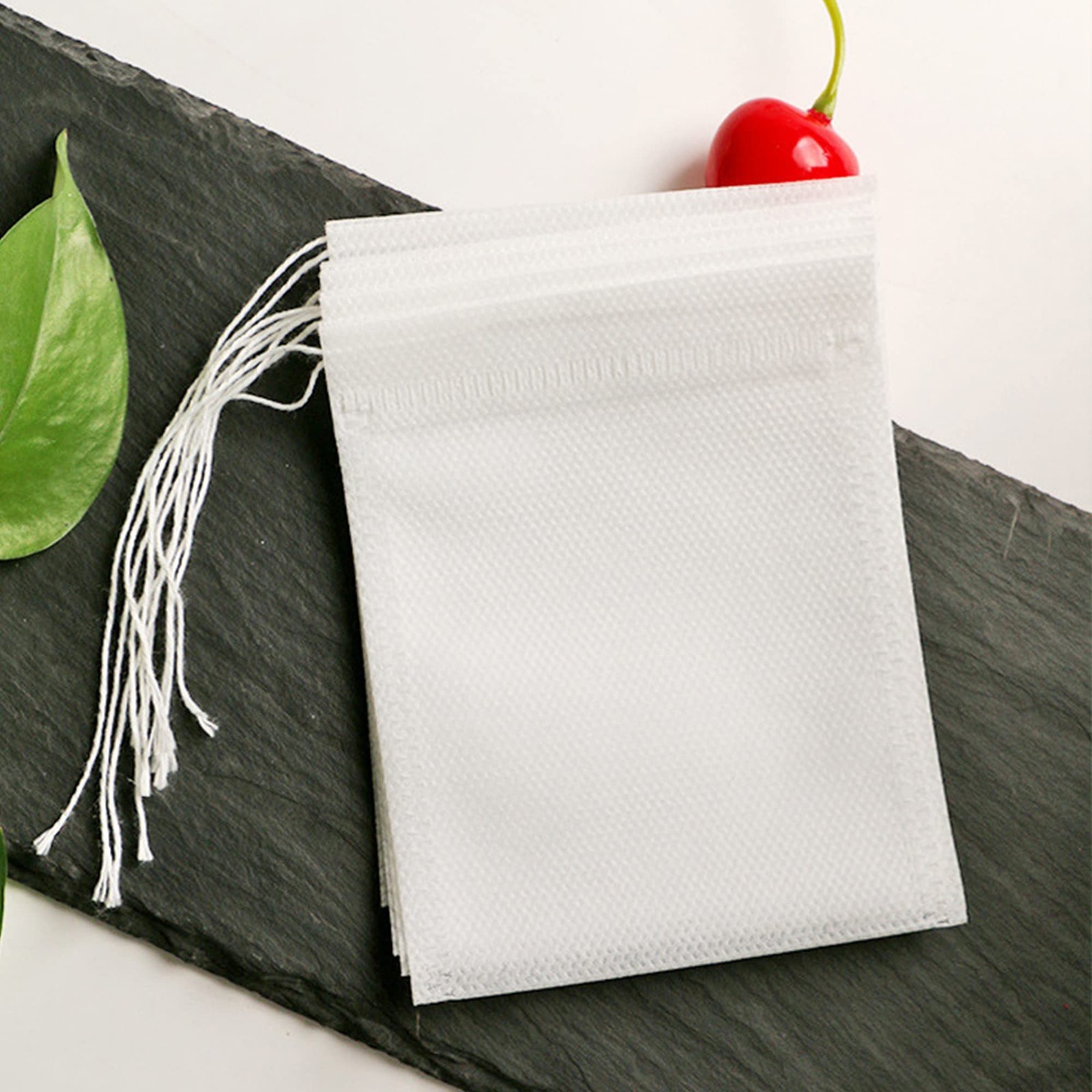 Yzurbu 200pcs 4”x6” Cold Brew Coffee Filter Bags, – 4”x6”, White