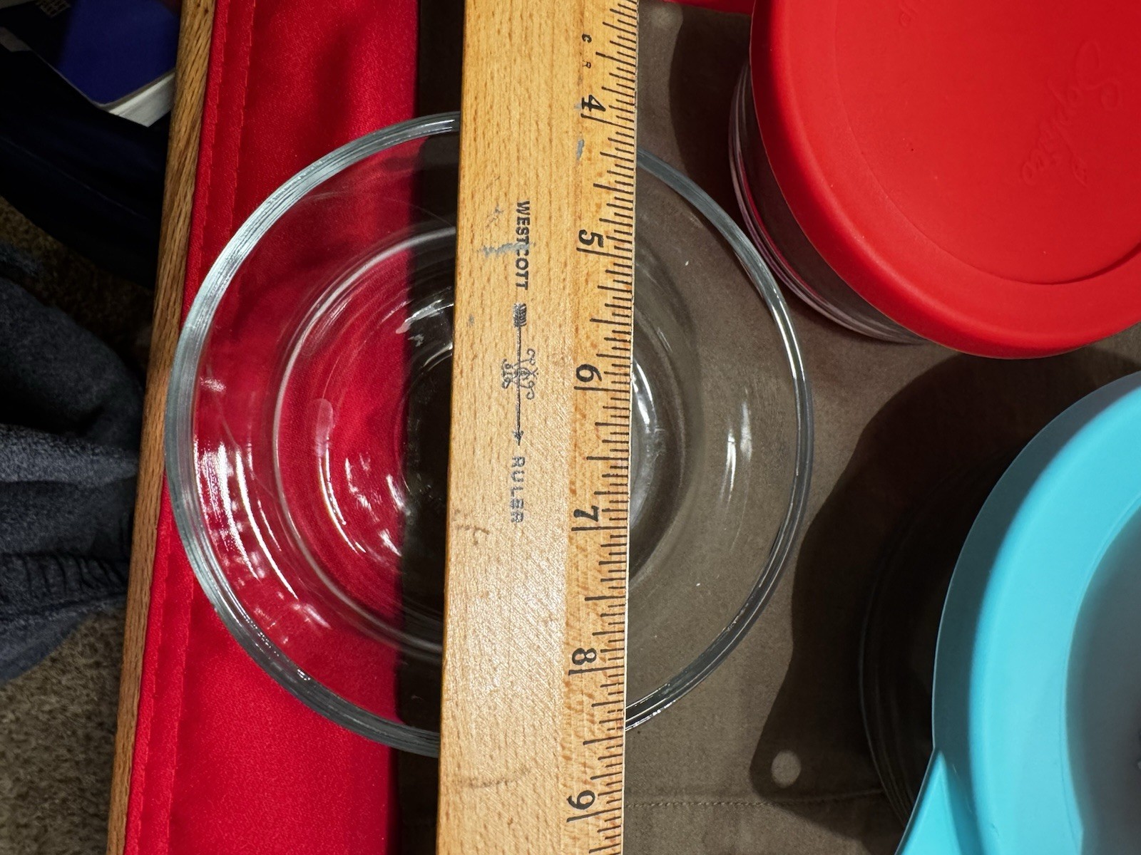 Anchor Hocking Glass Food Storage Bowls Set 4 New Silicone Lids 1-4 Cup