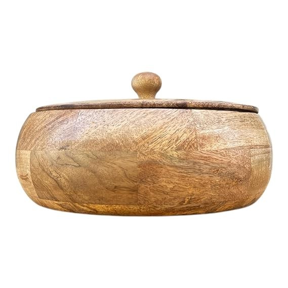 Wooden Chapati Box for Kitchen Chapati box Hot Case for Roti, Paratha