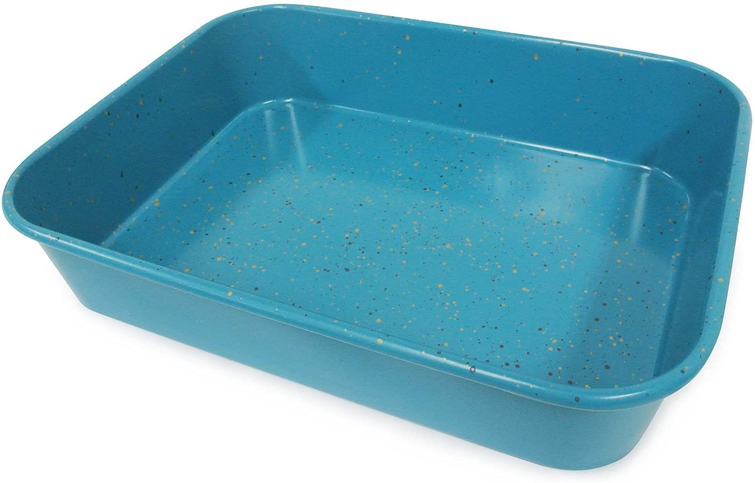 casaWare Ceramic Coated NonStick 13 x 10 x 3-Inch, Blue Granite