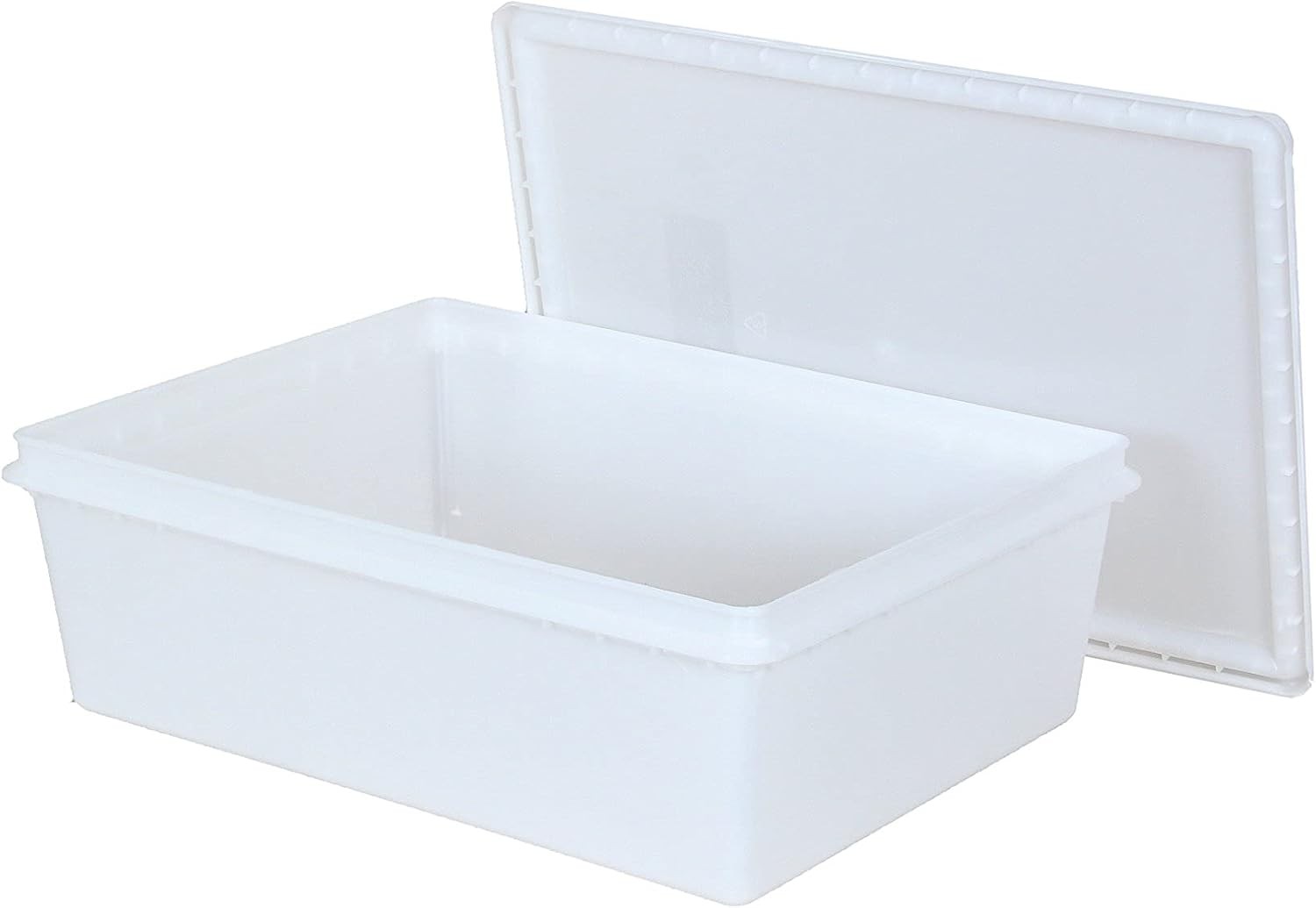 Fish Tubs/Food Storage Bins 25lb 11.5″ x 15.5″ x 5″ Pack of 10 Deep Bases W/