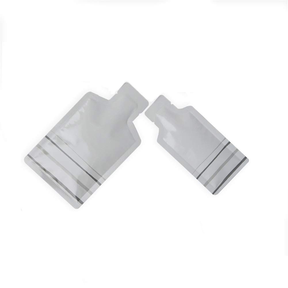 Bottle Shape Open Top Aluminum Foil Pouch Package Bag with Tear Notch Portabl…