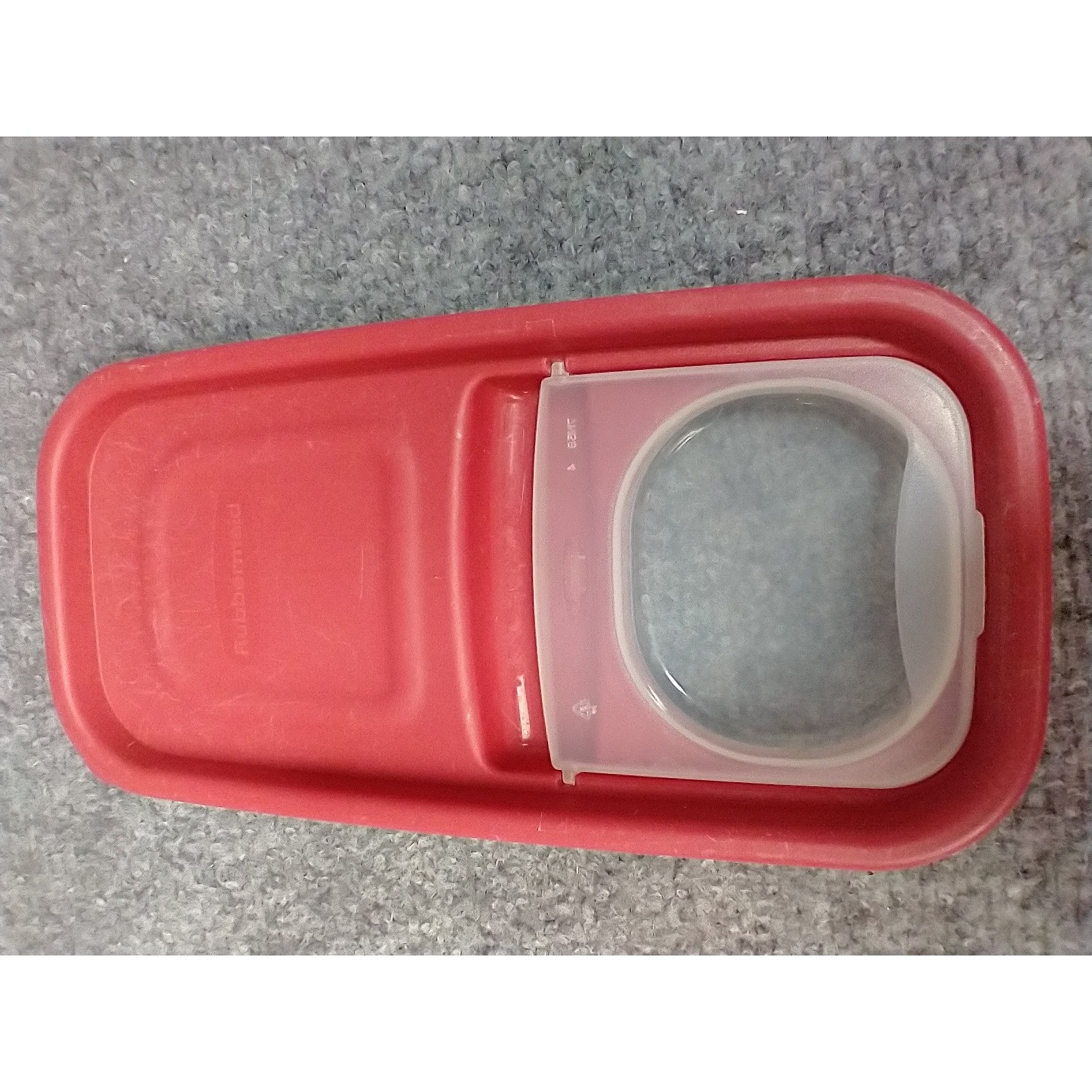 Rubbermaid Red Replacement Snap LID ONLY 7N59 Rectangle 9 1/2″ x 4 1/2″