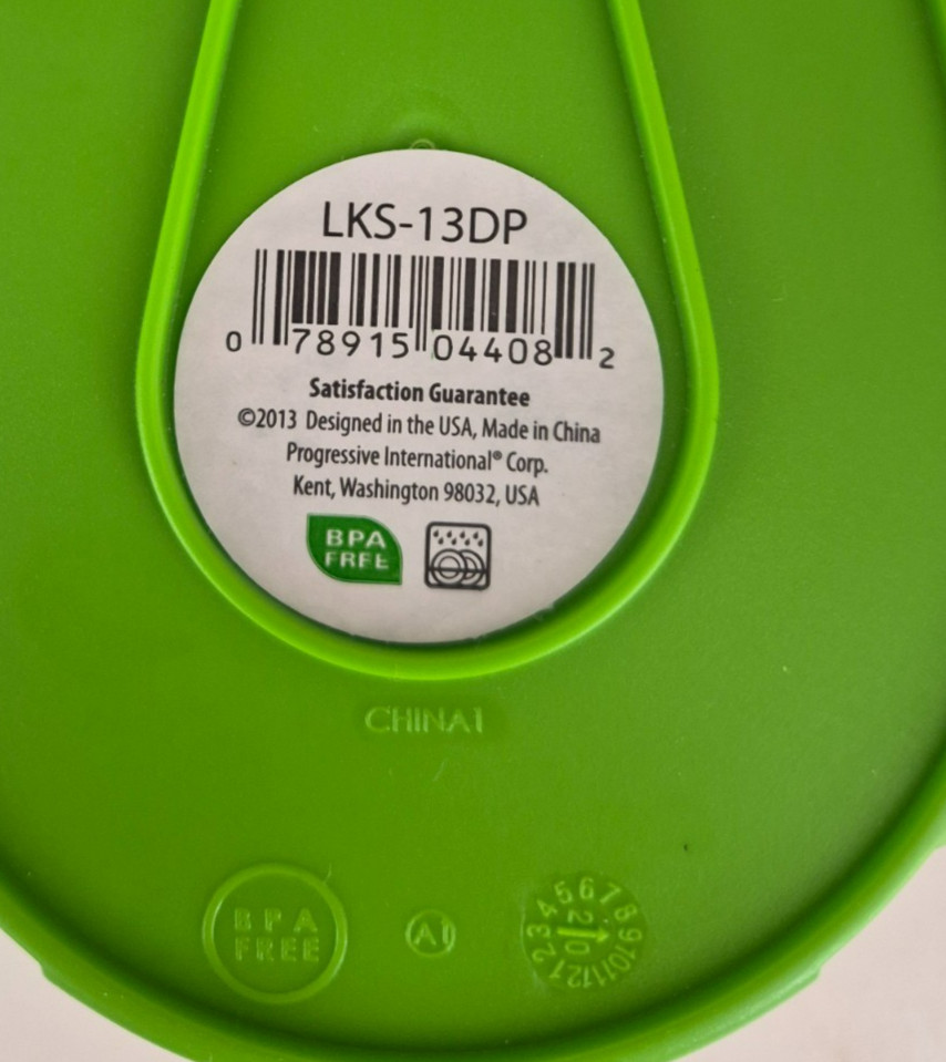 2 (two) Progressive Prepworks LKS-13DP Green Avocado Keeper
