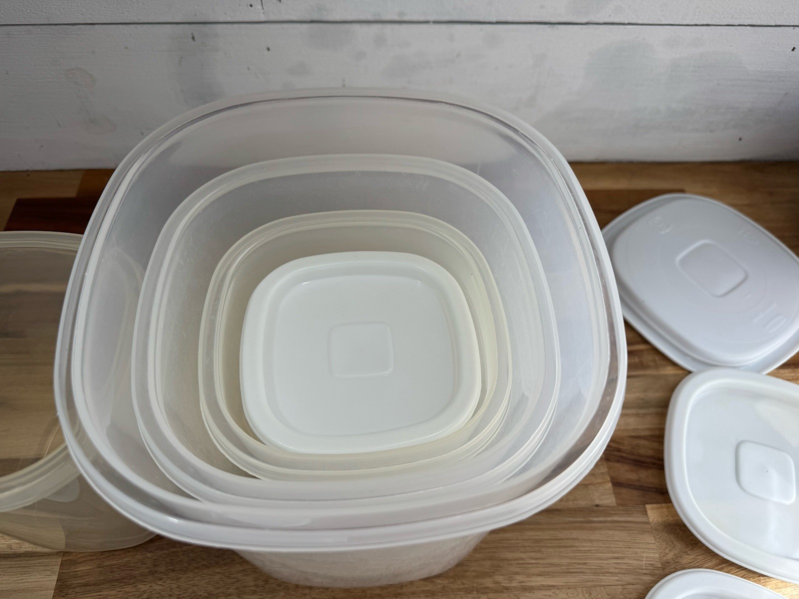 ✅Rubbermaid Servin Saver ✅LOT OF 5 ✅Food Storage Container ✅#5, 5, 8, 6, 7 ✅Lids