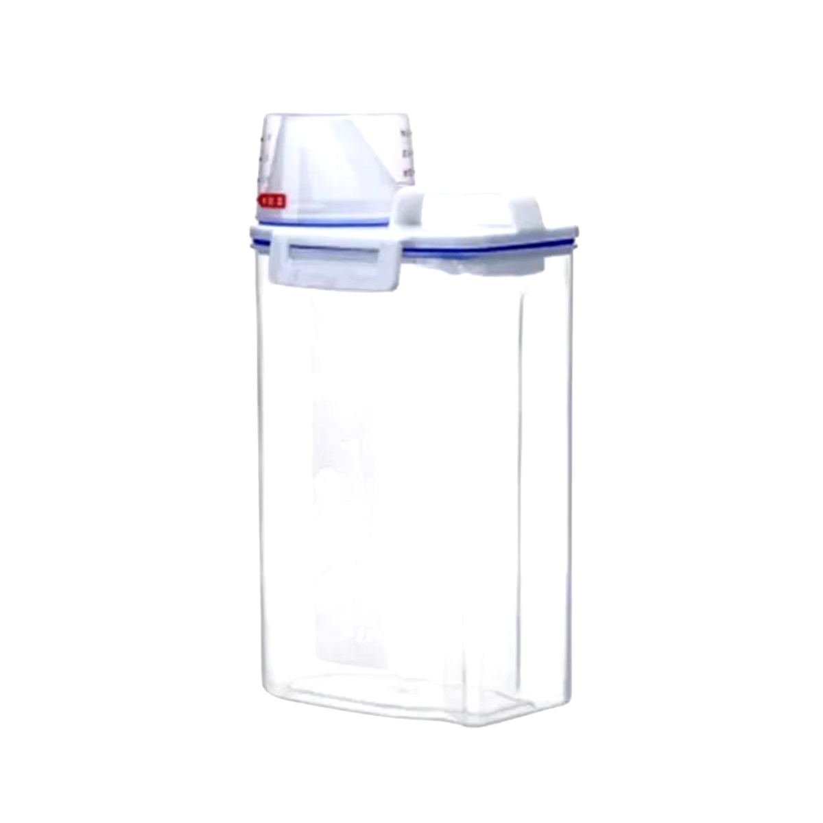 【Hot Sales】1Pc Rice and Grains Food Storage Canister with Measuring Cup, Kitchen