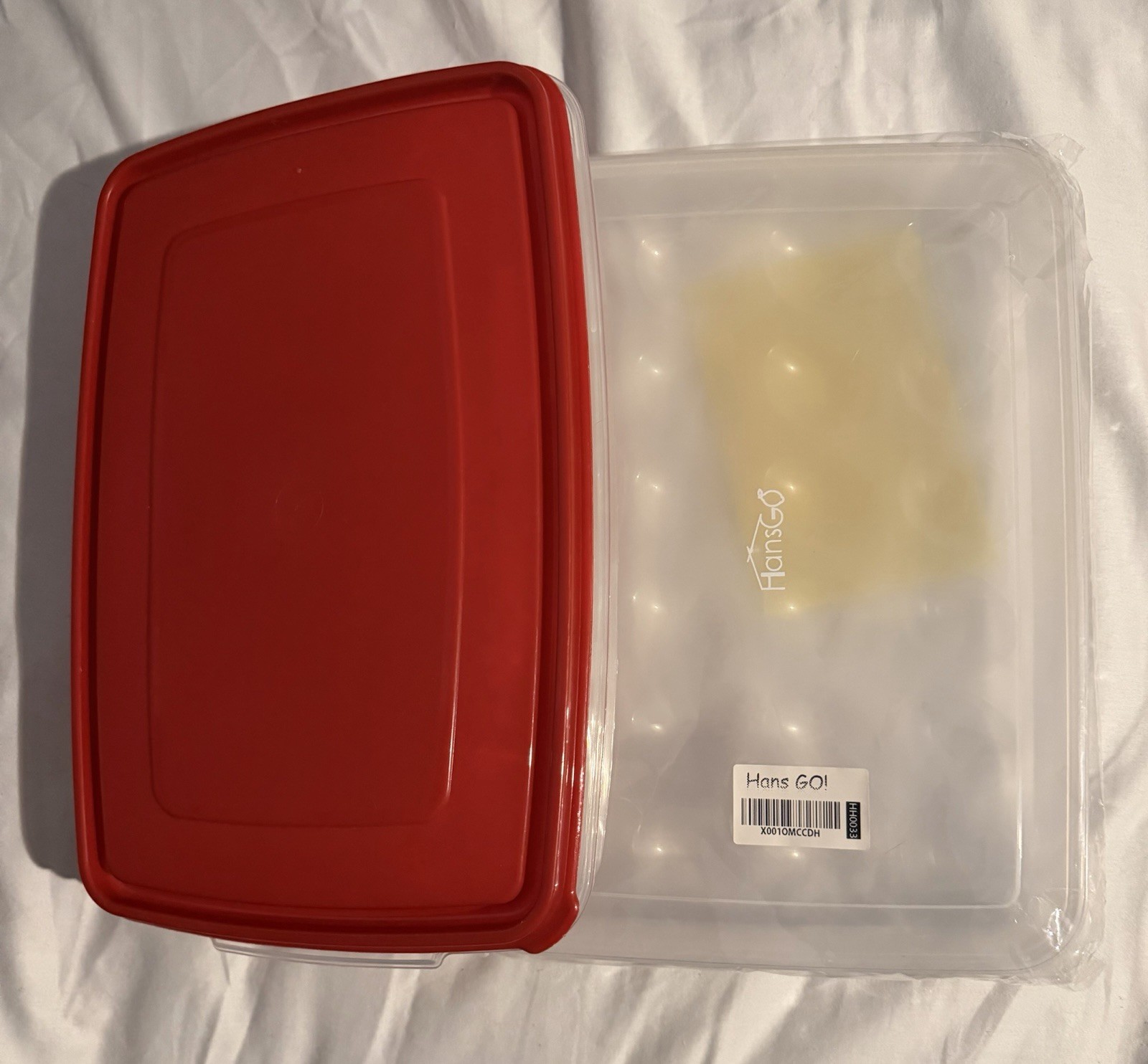 Rubbermaid Servin Saver 20 Deviled Egg Keeper Storage With Red Lid #7
