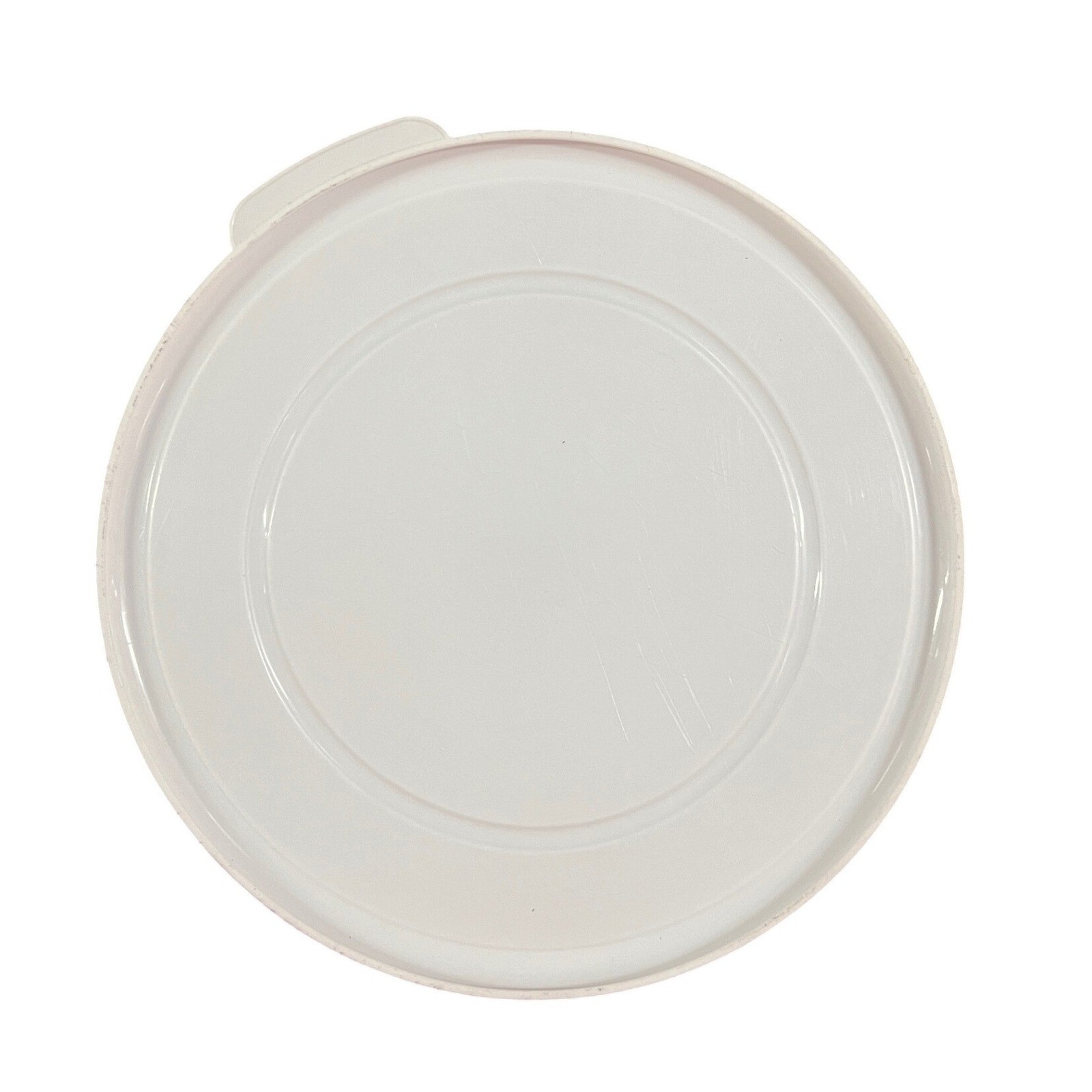 Pampered Chef 8 qt Collapsible Silicone Bowl with Lid Green White