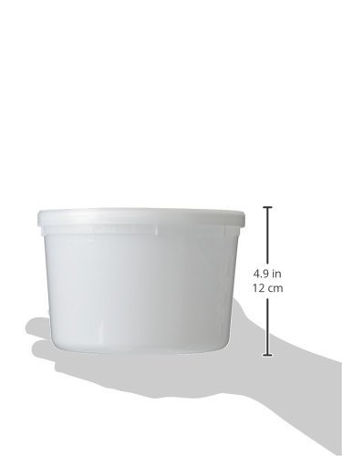 Extreme Freeze Reditainer 64 oz. Freezeable Deli Food 64 ounce size, White