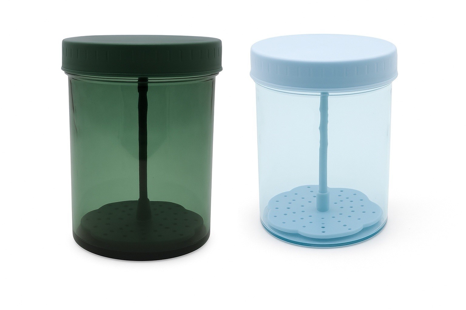 Pickle Jar Green & Blue – Bullseye’s Playground™