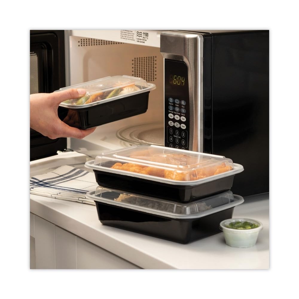 Pactiv Newspring 28-oz. Versatainer Rectangular Food Containers, 150 Containe…