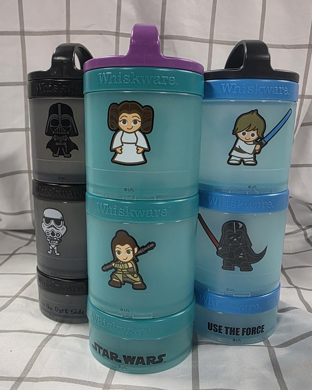 Whiskware Star Wars Snacking Containers 3-Pack