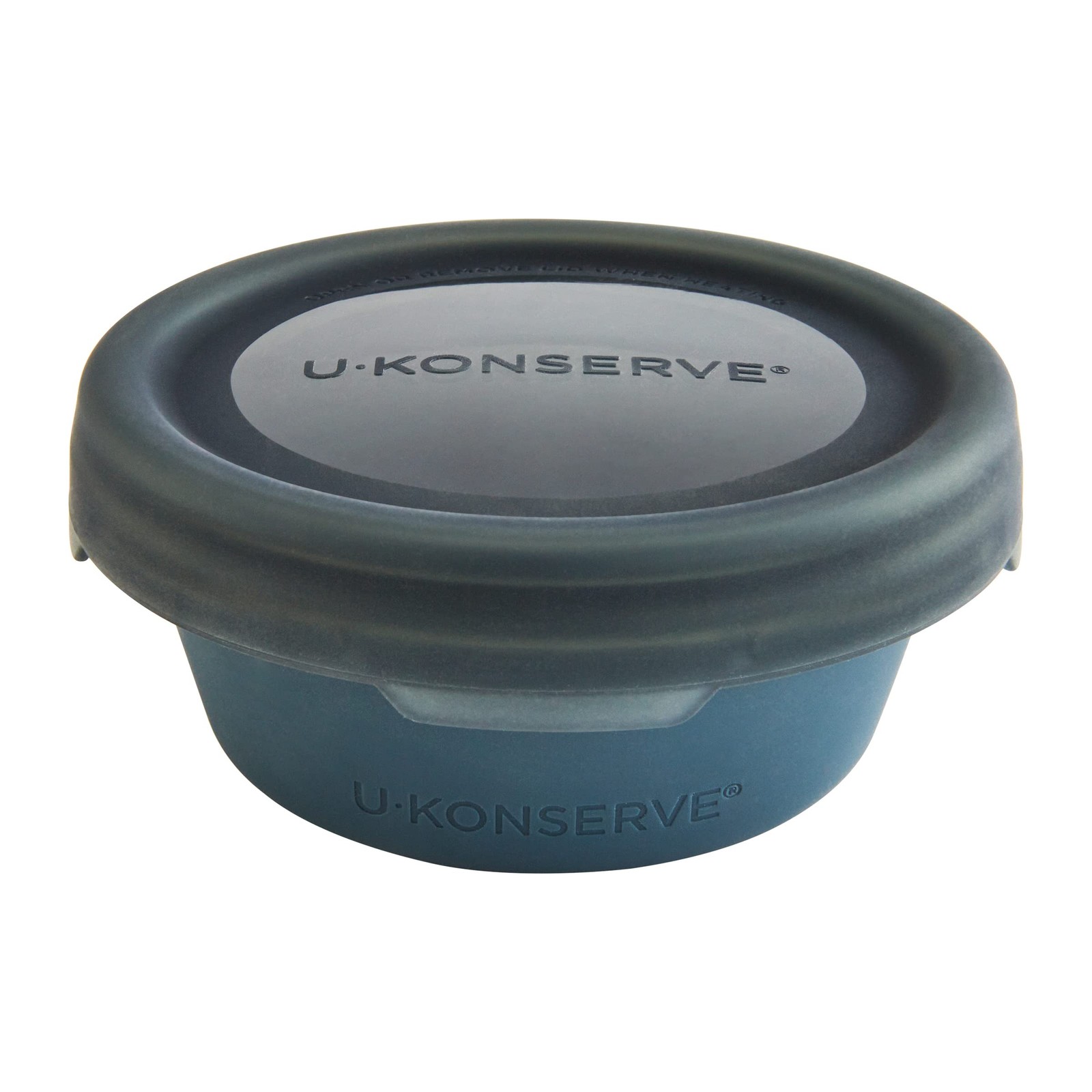 U Konserve Platinum Silicone Food Storage Bento Box 8 Ounce, Night Harvest