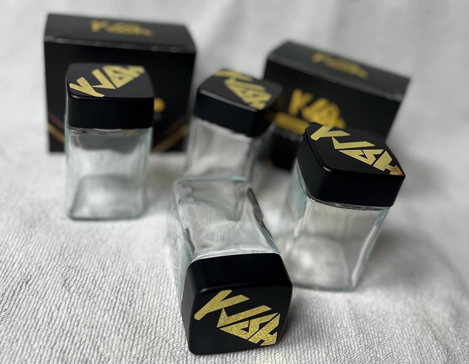 KVSH 4oz Square Containers 2 Pack New In Box