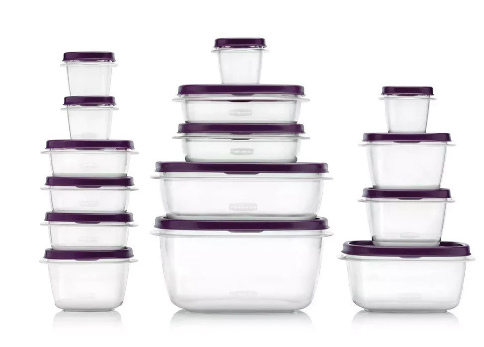 Rubbermaid 30pc Food Storage Set with Easy Find Lids – LIMITED EDITION AMETHYST
