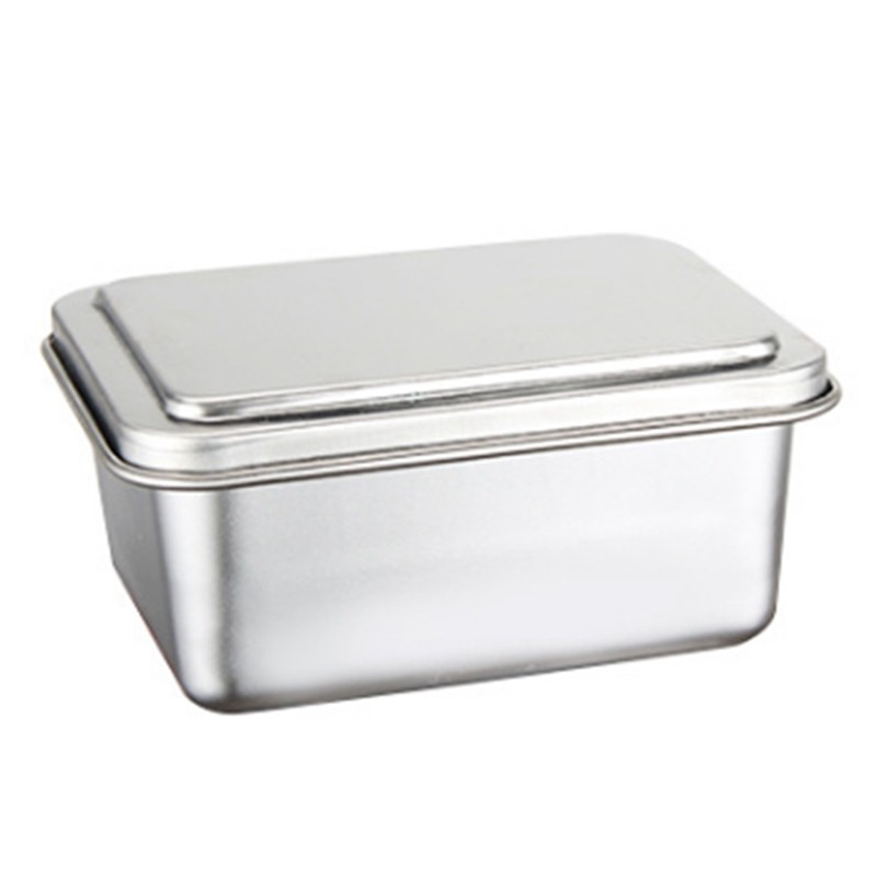 Stainless Steel -Keeping Box Storage Box with Lid Food Storage Box7104