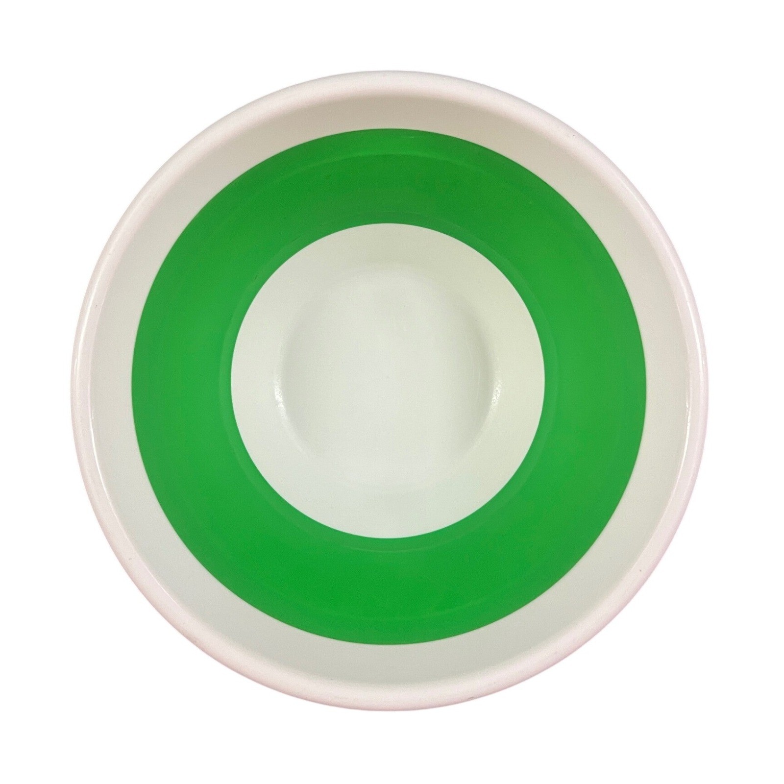 Pampered Chef 8 qt Collapsible Silicone Bowl with Lid Green White
