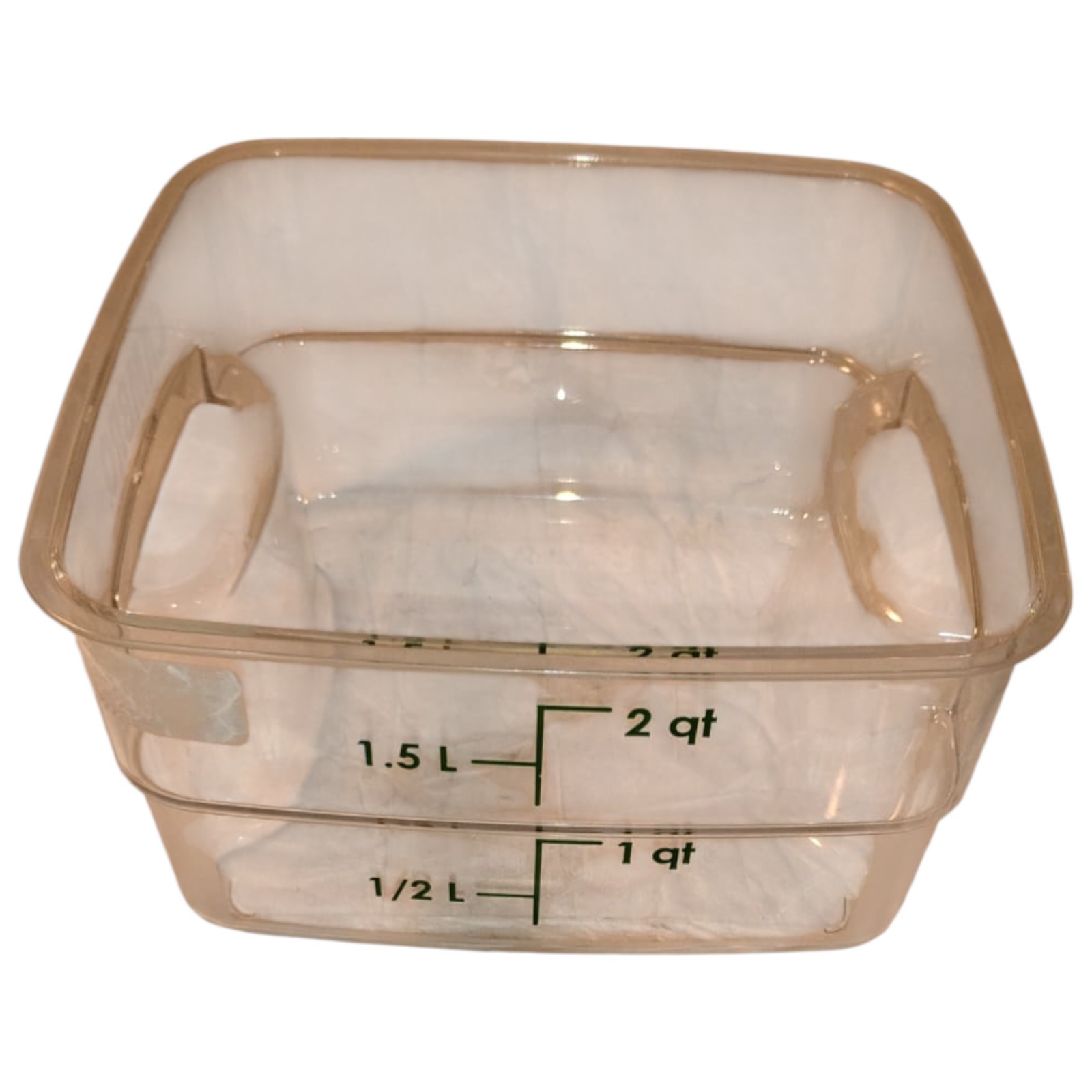 Cambro FreshPro 2Qt Food Storage Container – Clear for Industrial & Kitchen Use
