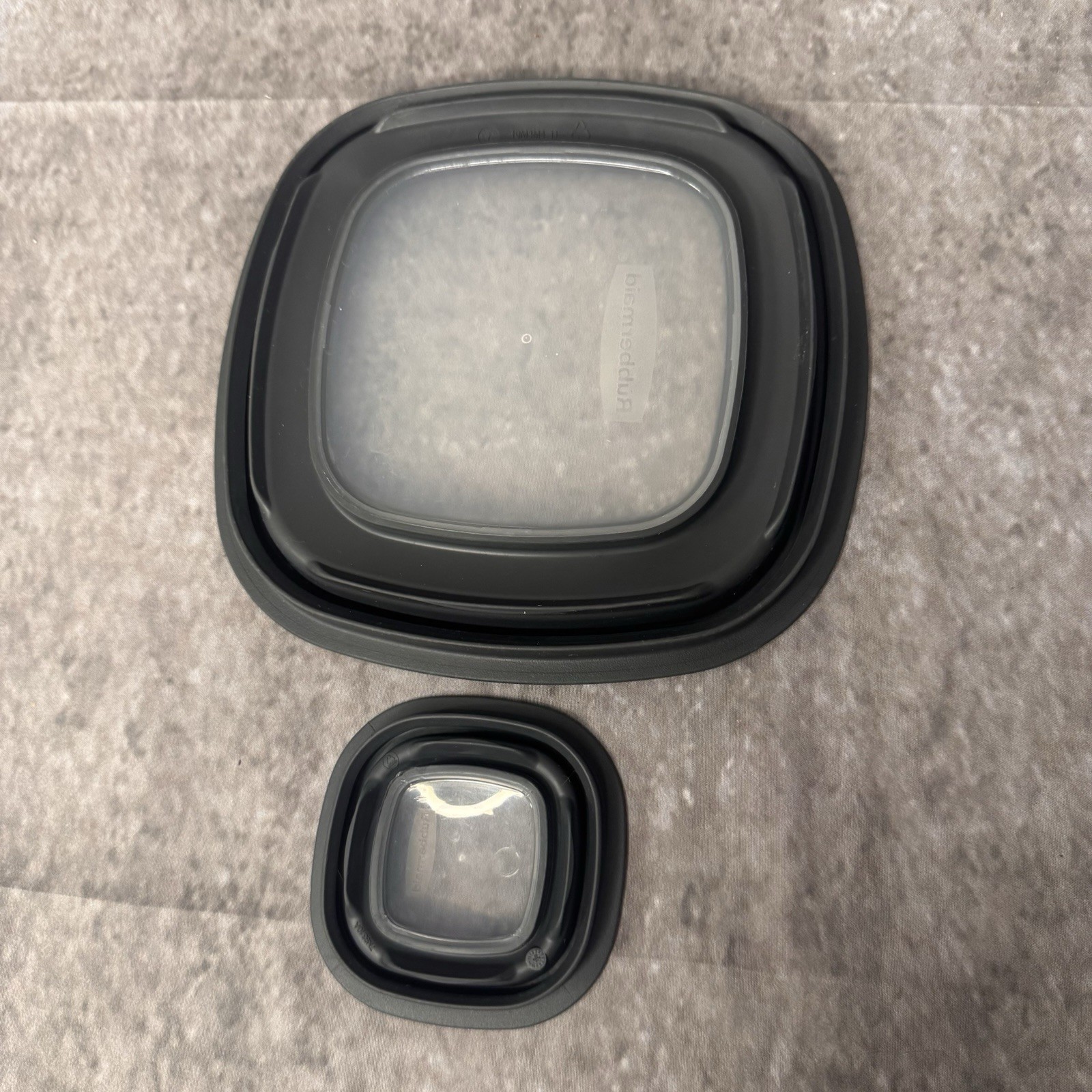 Rubbermaid Premier Replacement Square Lids Only 7N9310A 10M3M4 Slate Gray Window