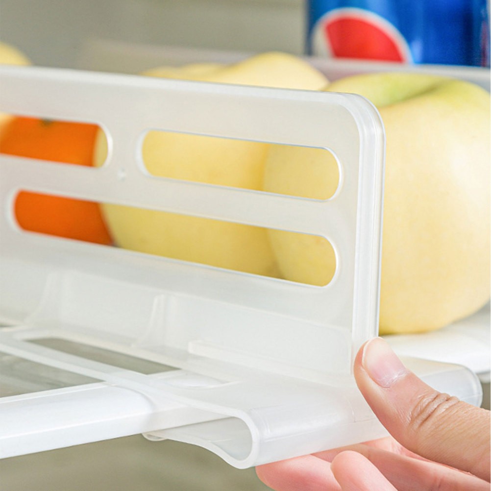Compact Freezer Separator Transparent Plastic Refrigerator Divider for Home