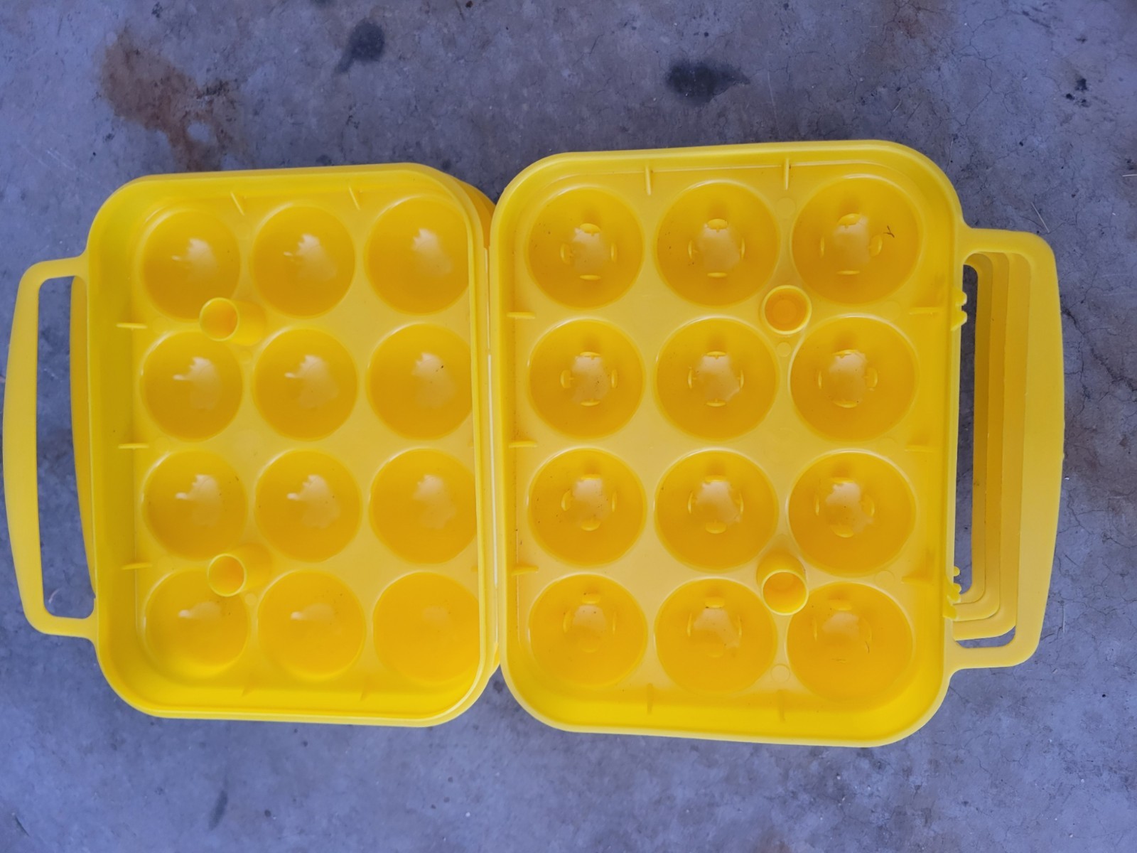 Egg Carrier Holder with Built-in Handle | Ideal for RVing, Camping, Tailgating