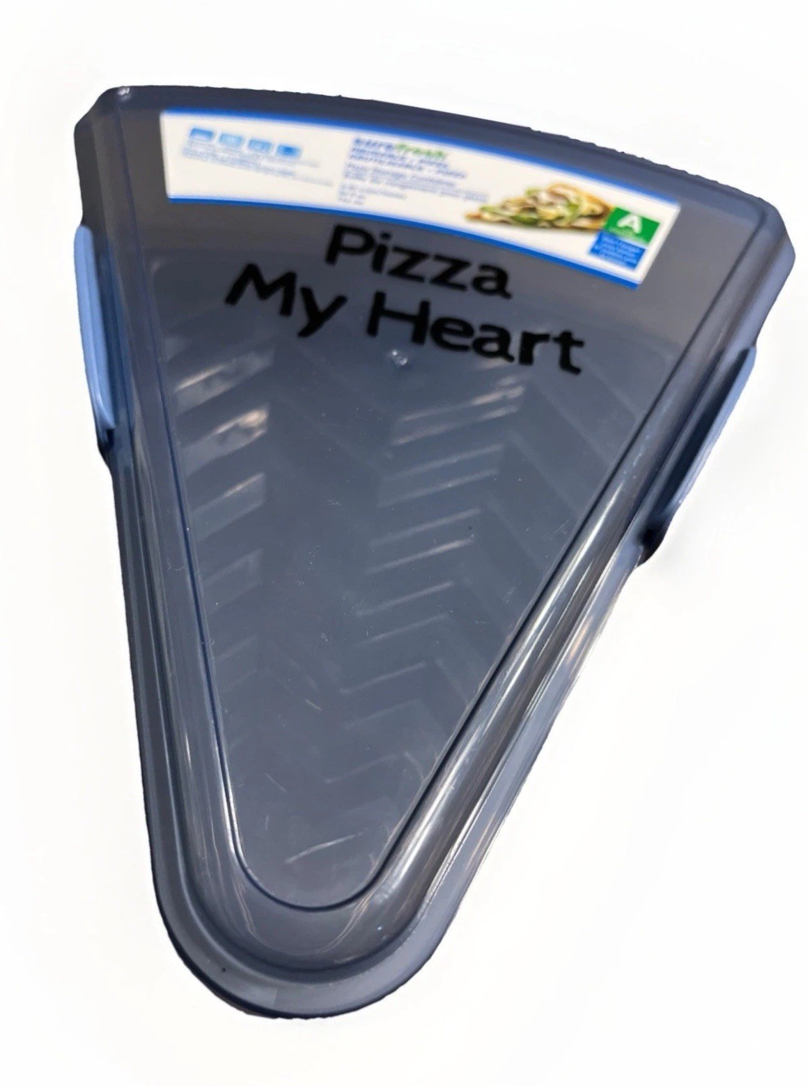 “Pizza My Heart” Pizza Storage Lunch Container Space-Saver Reusable BPA-free
