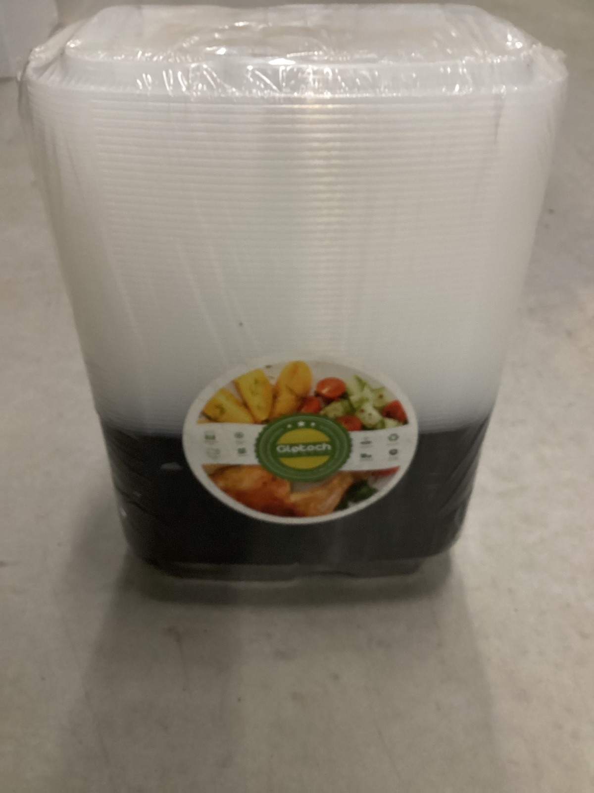 50 Pack Meal Prep Containers With Lids Disposable Microwaveable Lunchbox