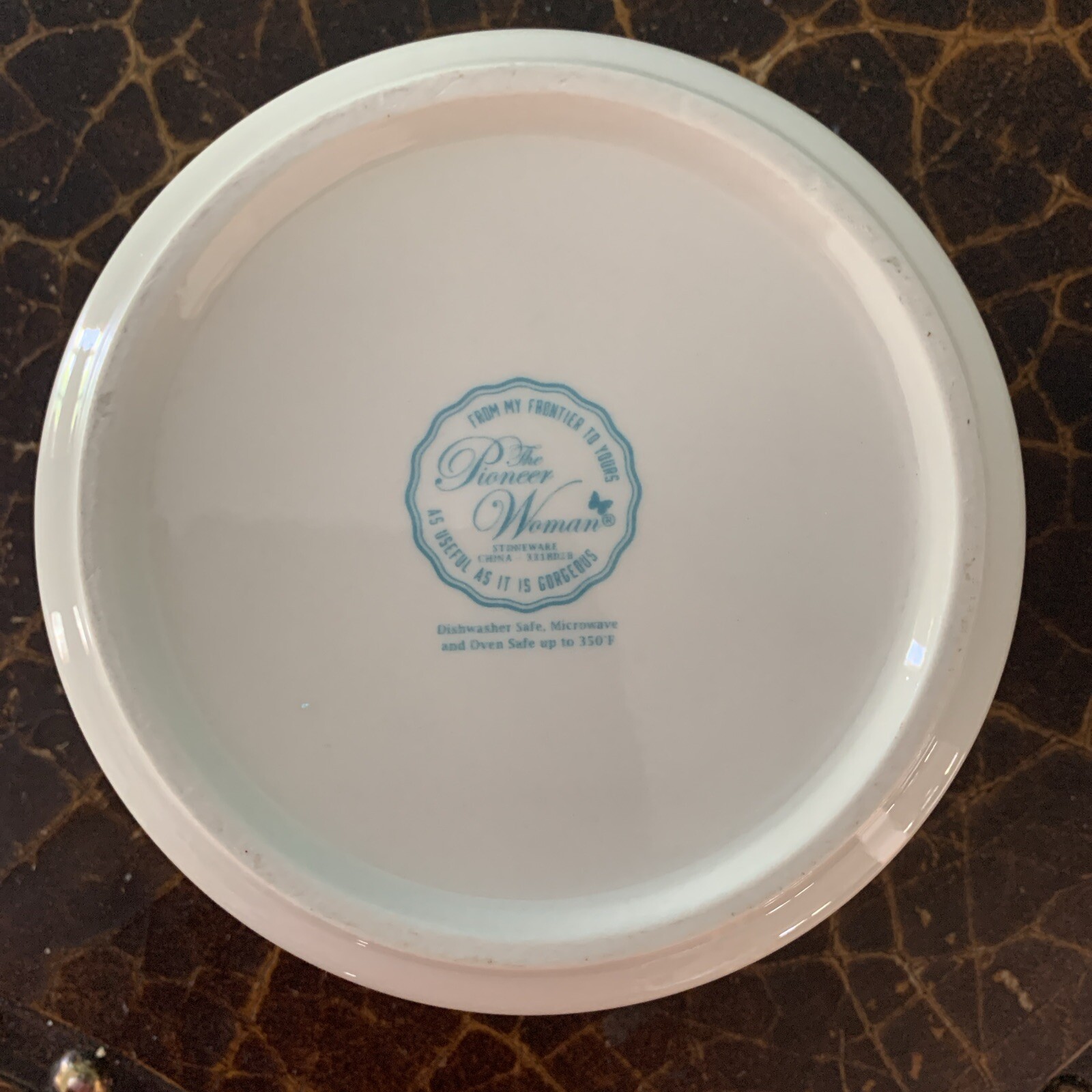 Pioneer Woman ~ Wishful Winter ~ Stoneware ~ 4.9″ Food Storage Container w/Lid