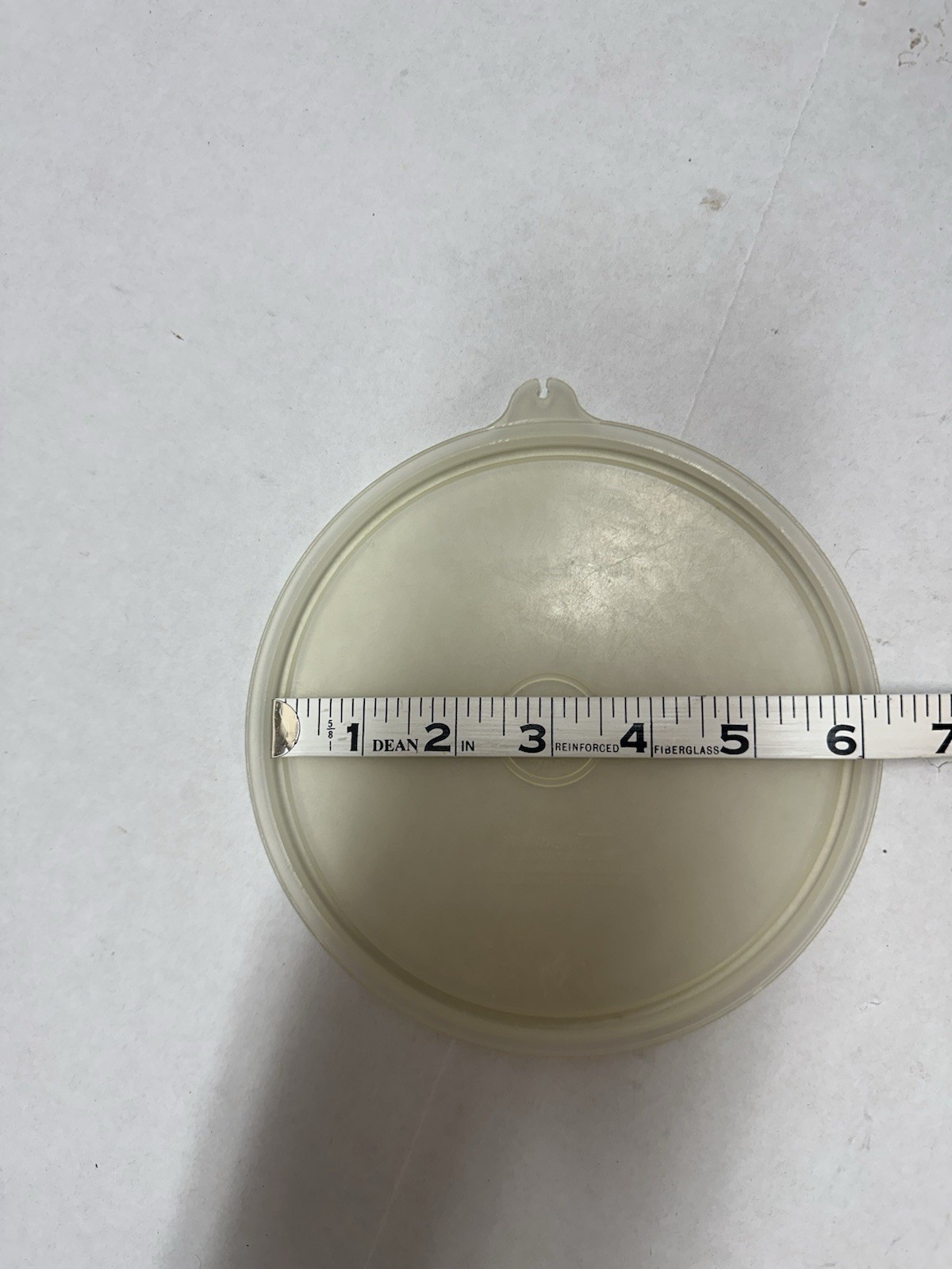 Vintage Tupperware #227-48 Sheer Replacement Tupper Seal Lid
