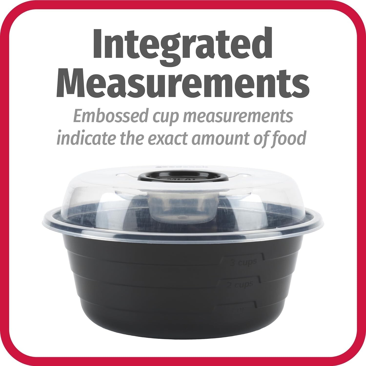 Round Snap-Closure Meal Prep Bowls – 10-Pack Microwavable Storage Solution