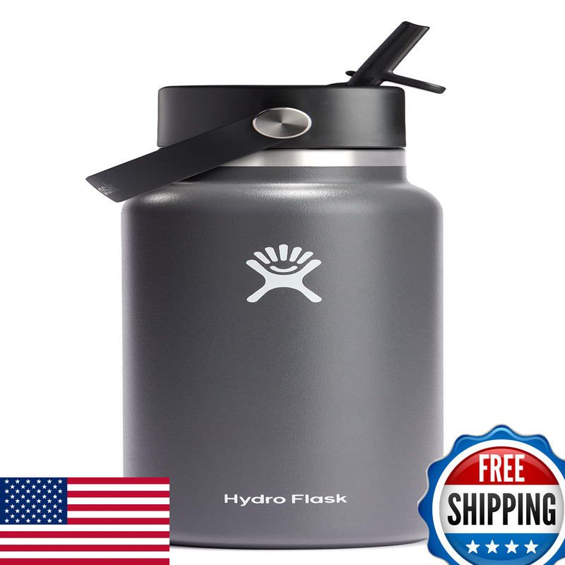 Hydro Flask 32 Oz Wide Flex Straw Cap Stone Hdf-W32Bfs010