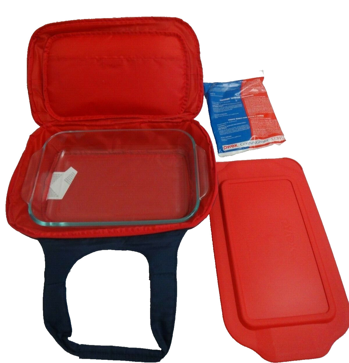 PYREX American Patriotic Thermal Insulated Casserole Carrier & Food Container