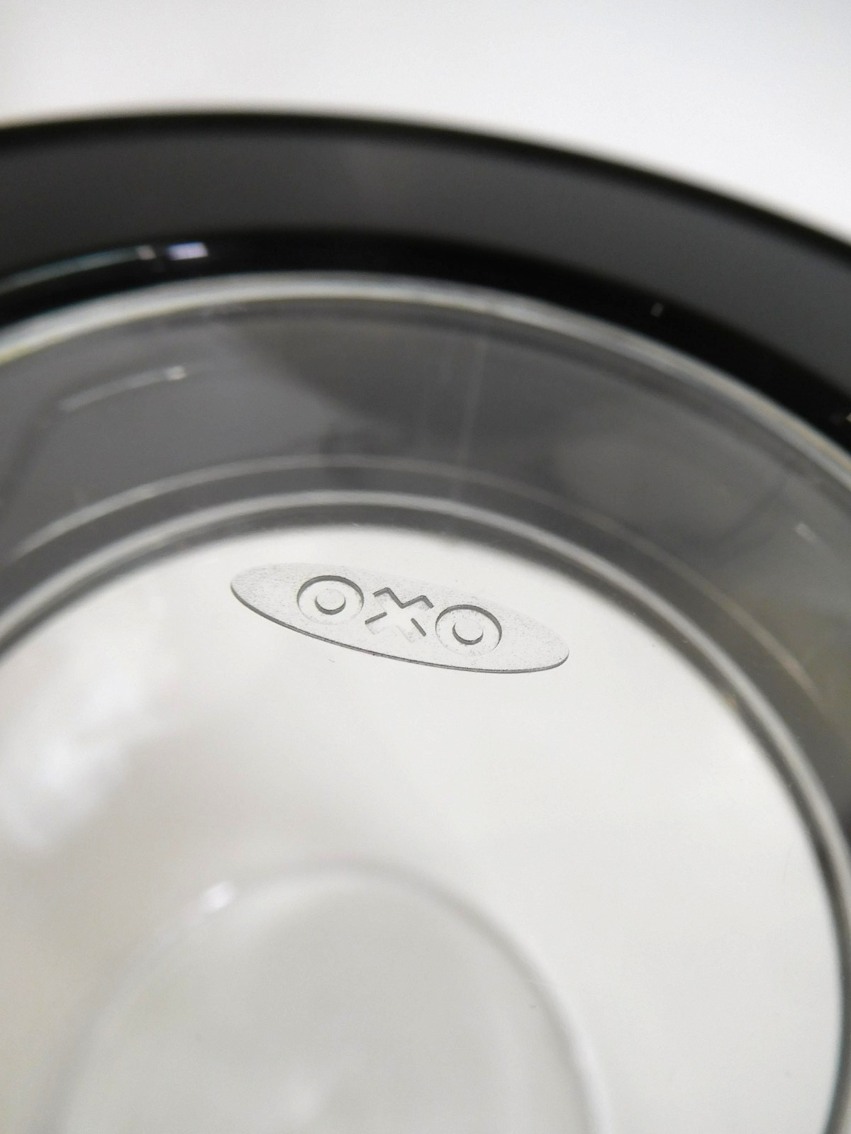 “GLASS” OXO GOOD GRIPS ~ size # ~ FLIPLOCK CANISTER storage jar container (#2)