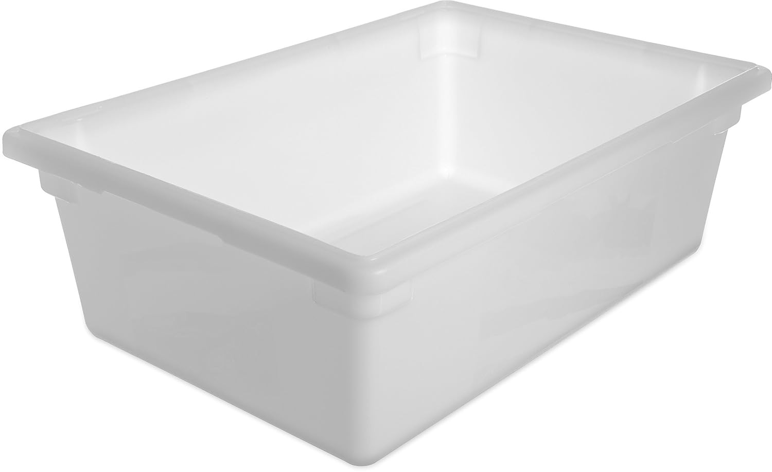 Storplus 12.5 Gallon Stackable Food Storage Containers – Pack of 4, White