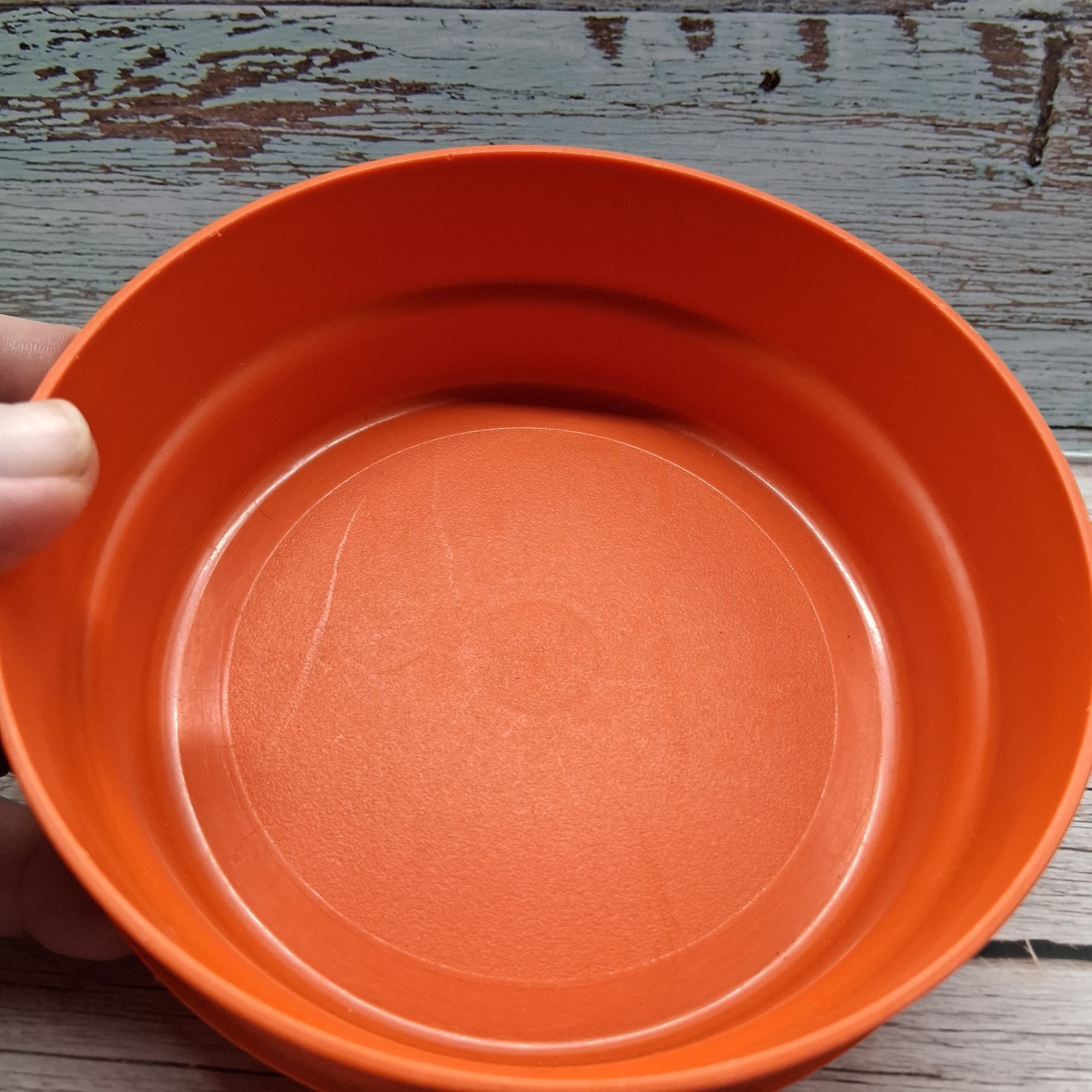 x3 Tupperware Serve Seal Bowls (no lids) #1356 USA Retro 1970’s Harvest Colors