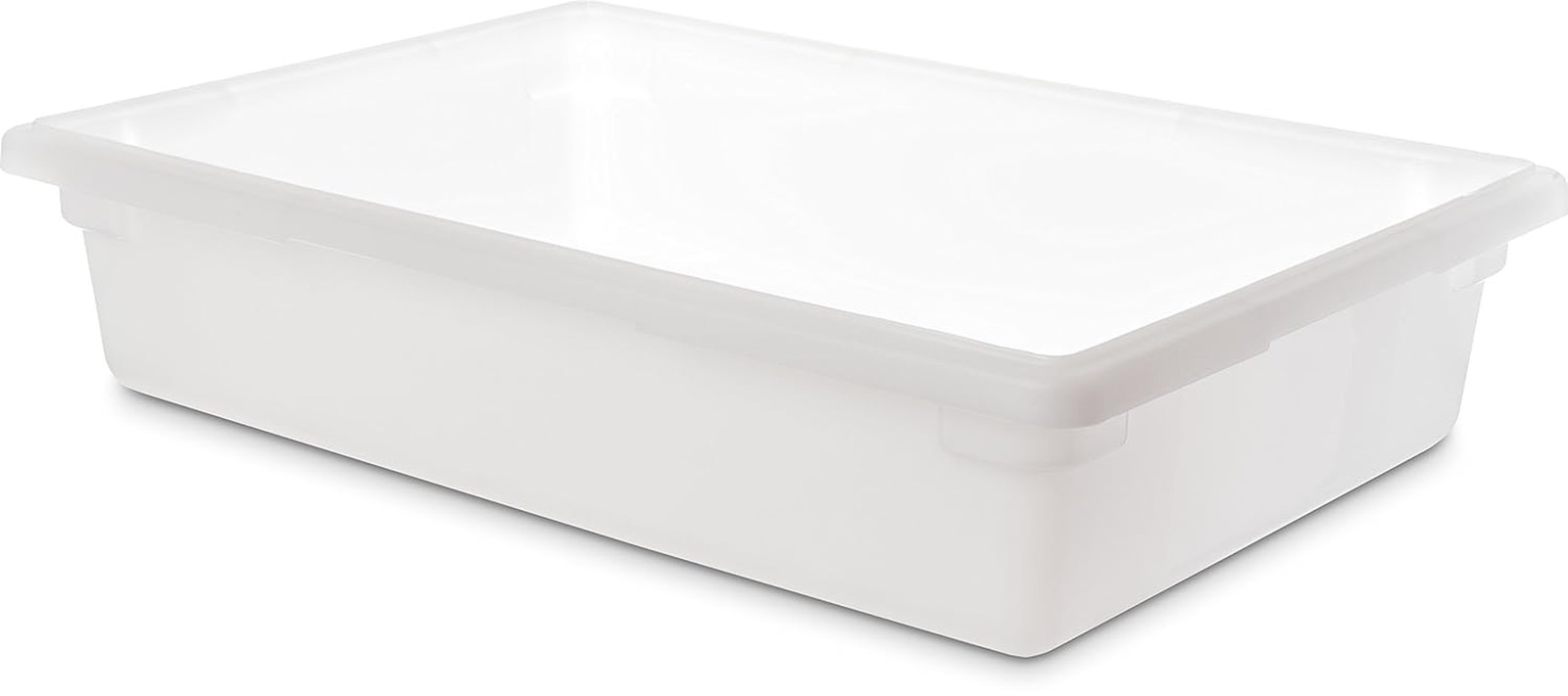 Stackable 8.5 Gallon Food Storage Container for Catering & Restaurants – White
