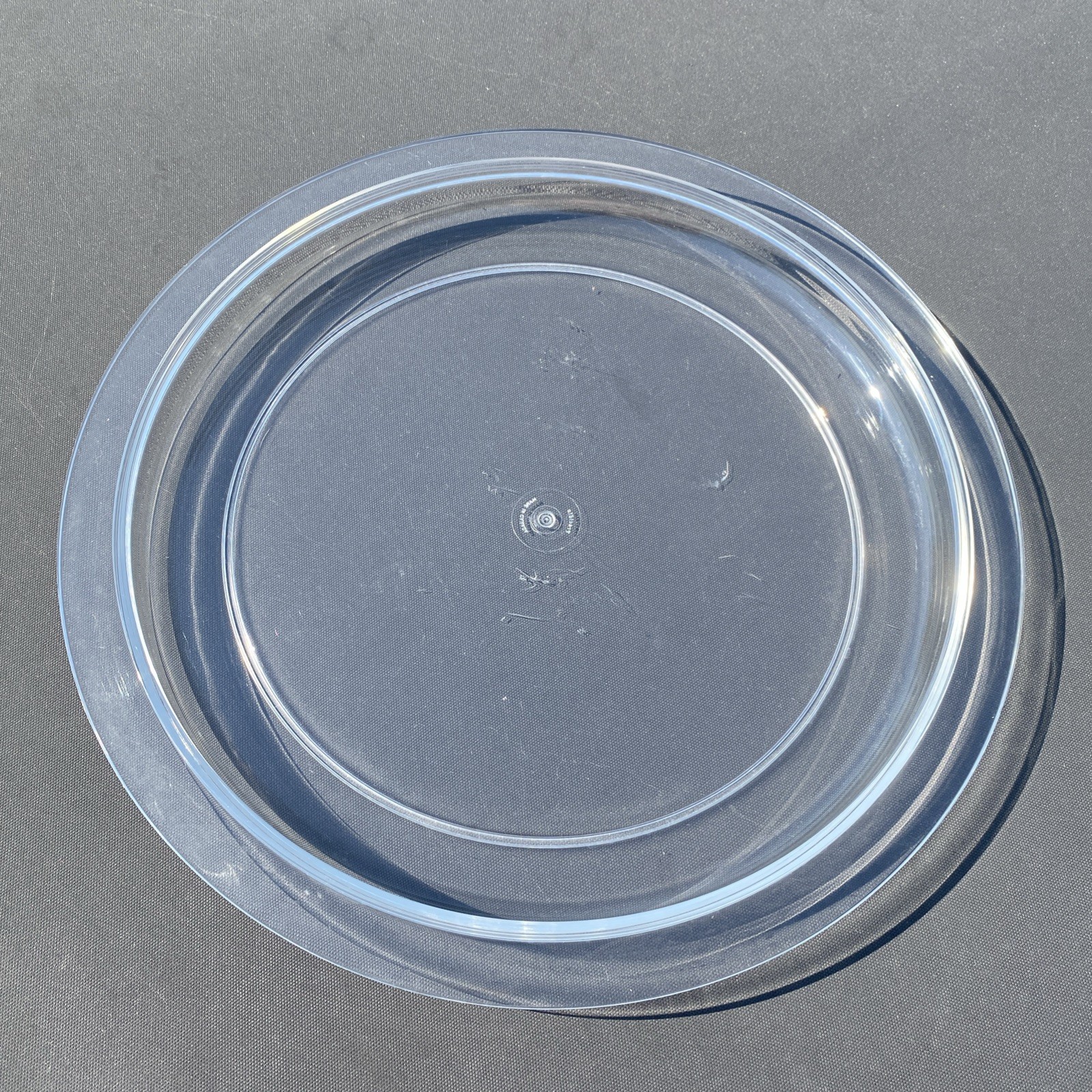 Precidio ~Clear ~Cake~Dessert~Container~Melamine~Plate With Dome~Round~Durable