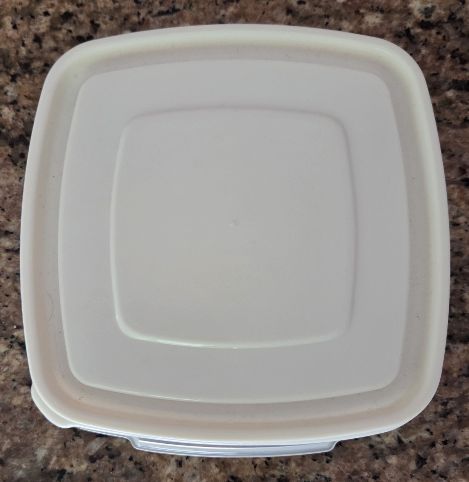 New Rubbermaid Servin Saver Sandwich Keeper #1 Almond Lid 2 Cup 1995 NOS