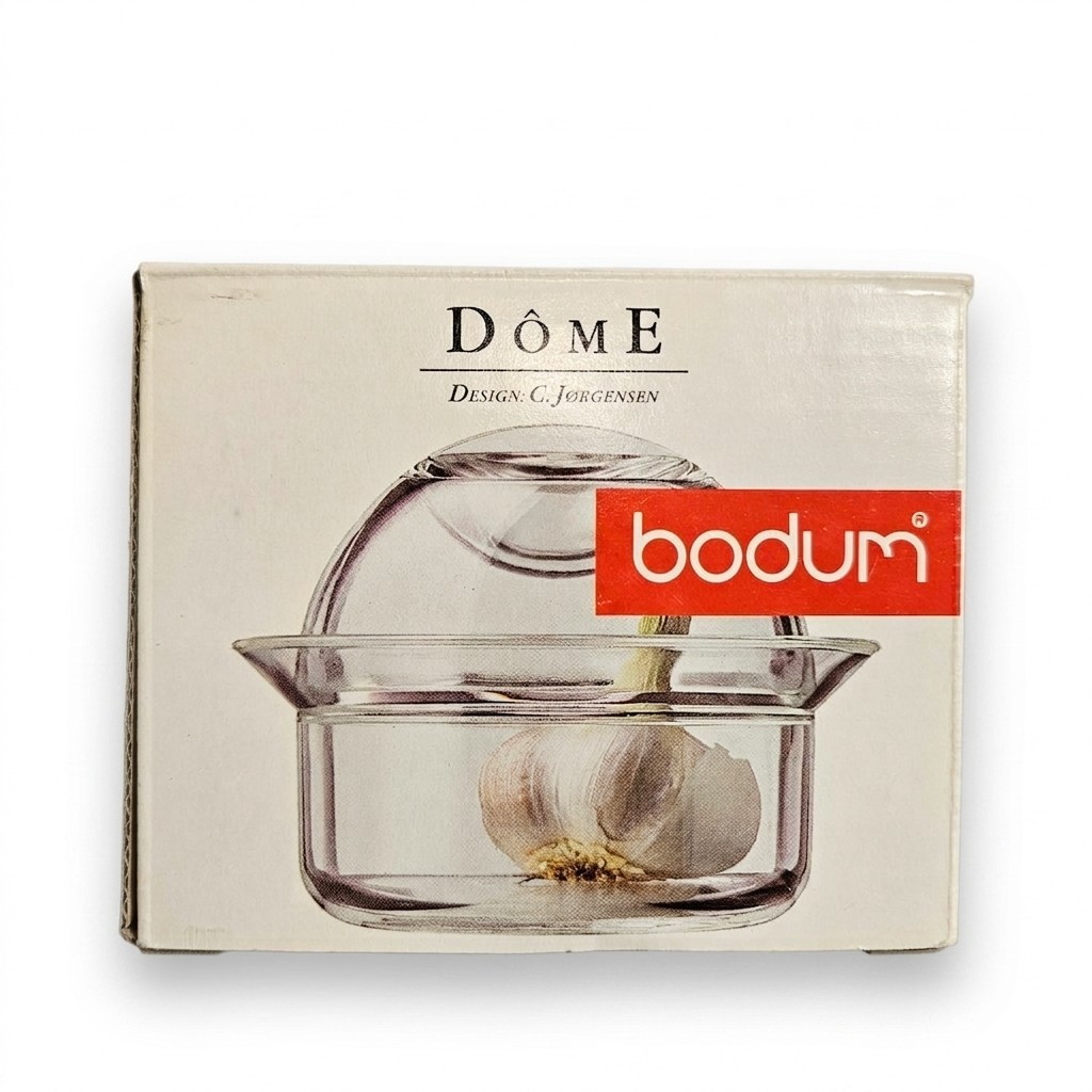 Vintage Bodum Dome Keep Fresh Bowl Garlic Onion Keeper Carsten Jorgensen Clear