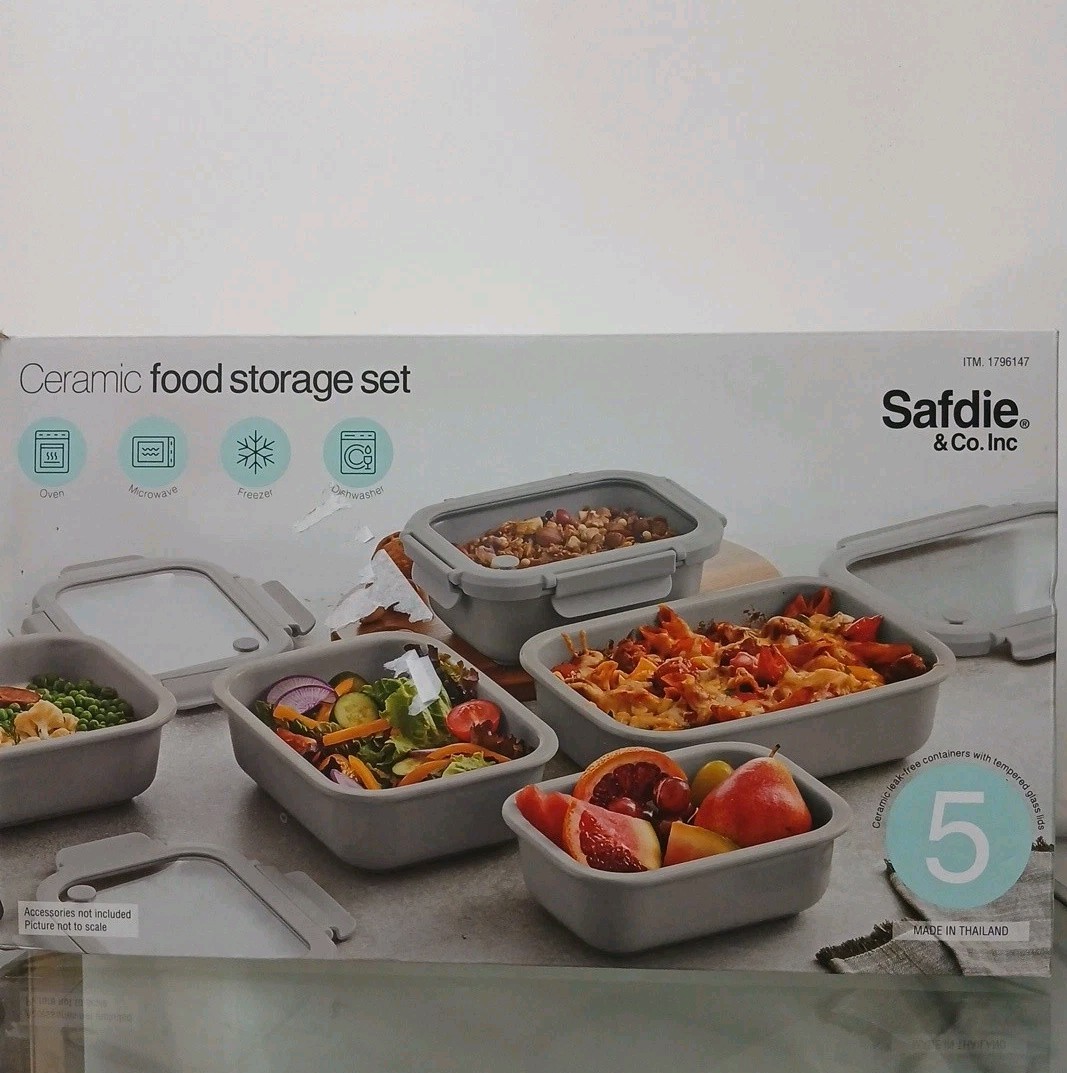 Safdie 10-piece Ceramic Food Storage Set