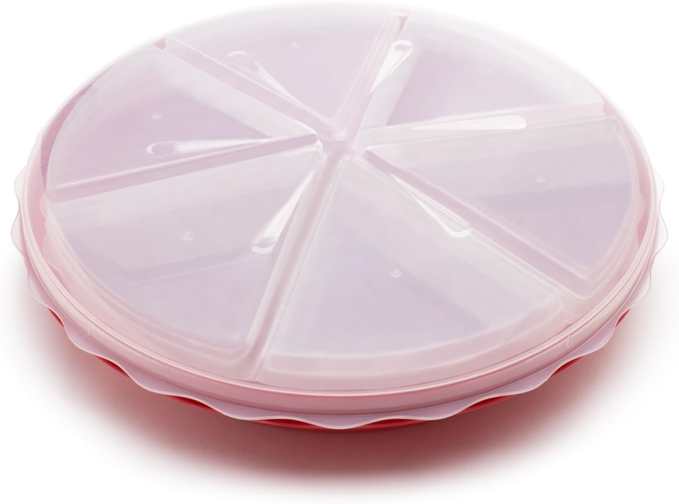 Pie Carrier & Saver W/ Lid Saves up to 10″ Pies Includes 6 Pie Slice Containers
