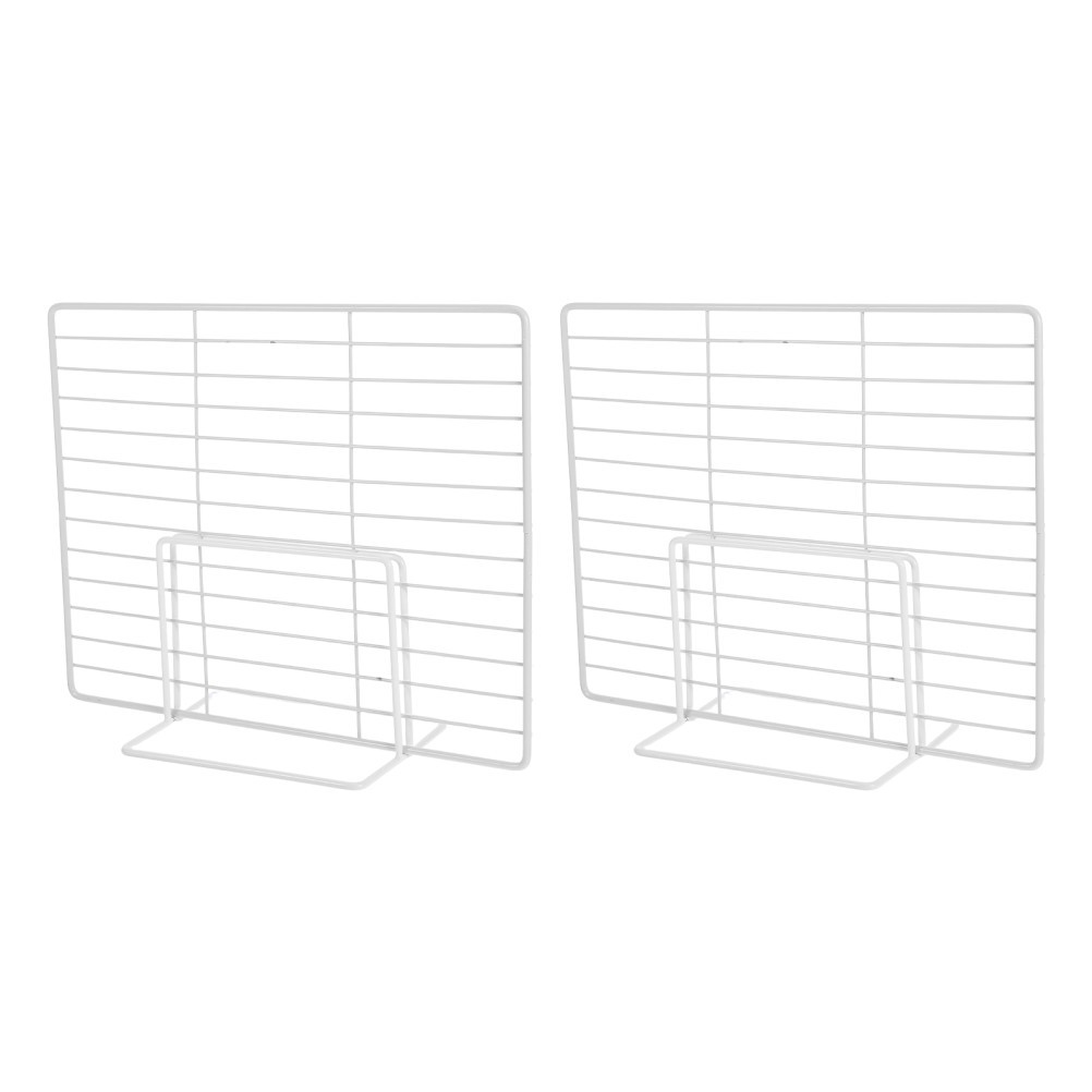 2 Pcs Freezer Iron Wire Divider Chest Dividers Commercial Refrigerator