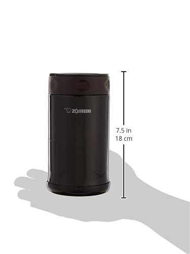 Zojirushi Stainless Steel Food Jar 25-Ounce Dark Brown Sw-Fce75Td