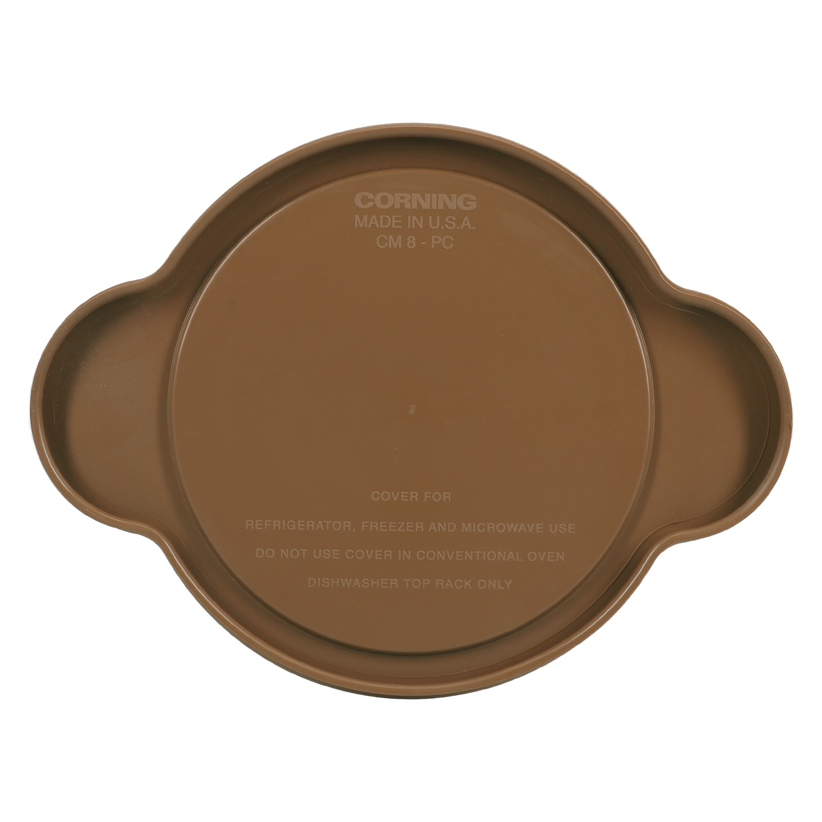 Visions CM8-PC 1 Quart Versa Pot Brown Replacement Lid Cover