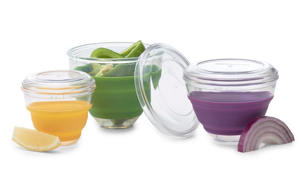 Princess House Veggie Pop-Ups Keeper Set (394, 395 & 396) New!