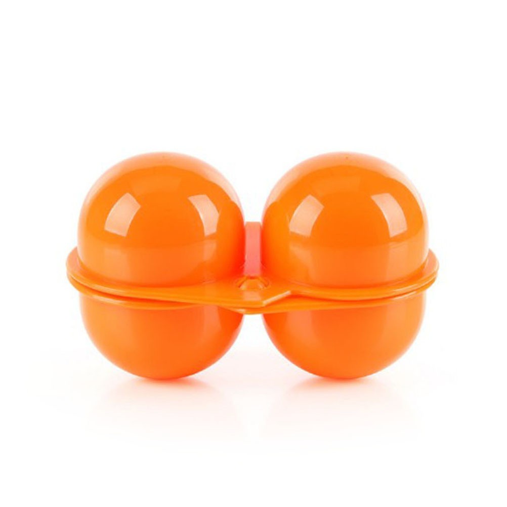 2 Pcs Shockproof Eggs Box Storage Camping Container Carrier for Travel