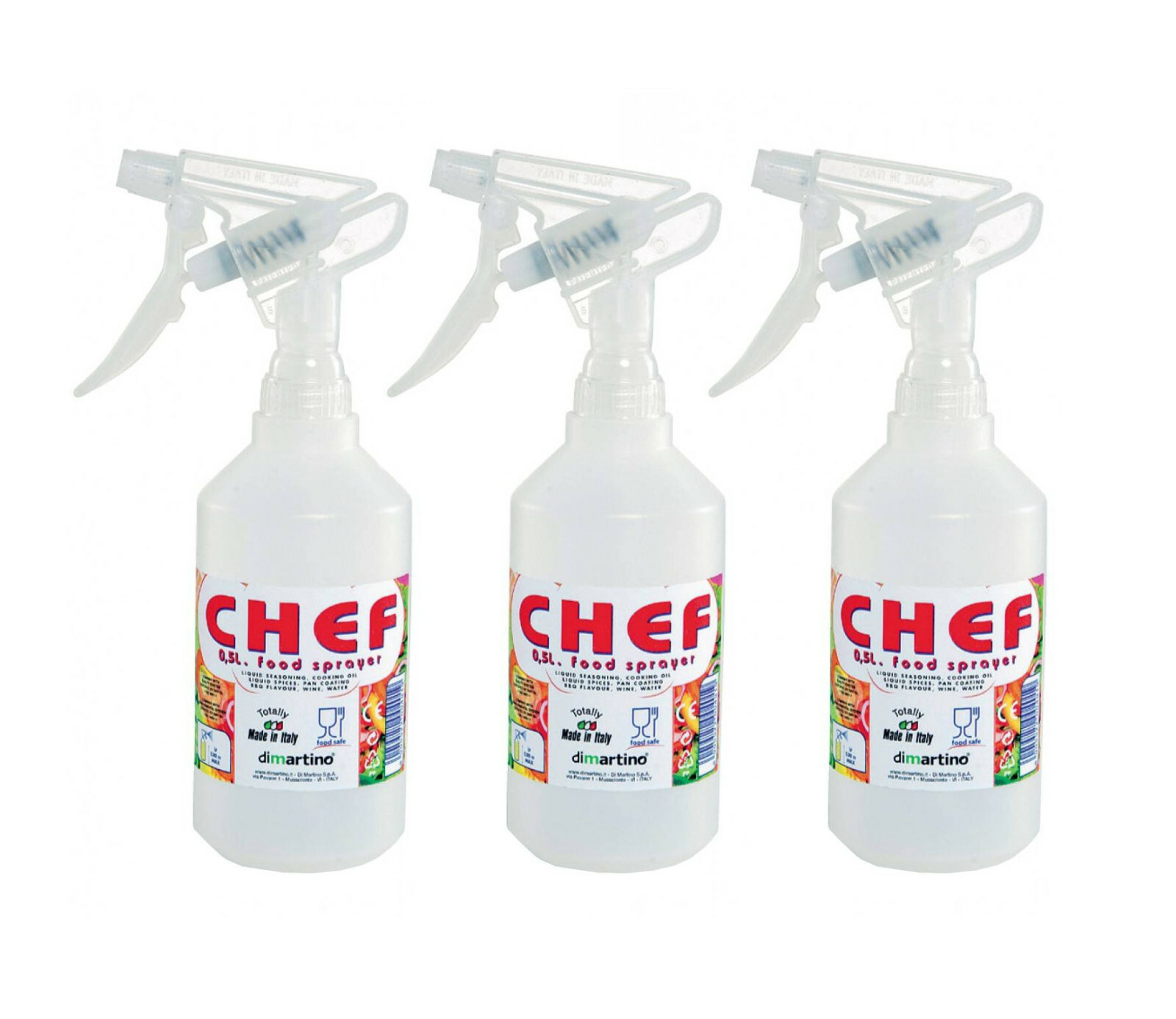 Food Grade Spray Bottle BPA Free Sprayer 0.5 Liter / 16 oz Food Safe Sprayer